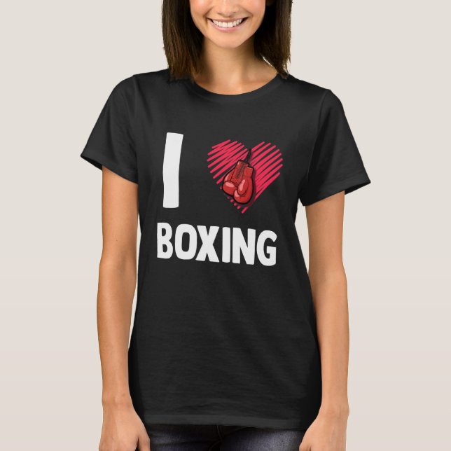 Boxing Training Jab Upper Cut Punch Knockdown 6 T-Shirt (Front)