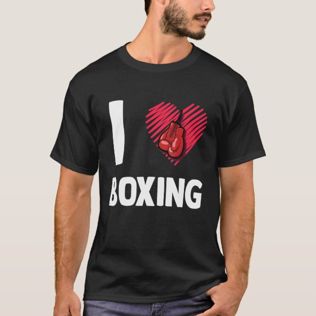 Boxing Training Jab Upper Cut Punch Knockdown 6 T-Shirt (Front)
