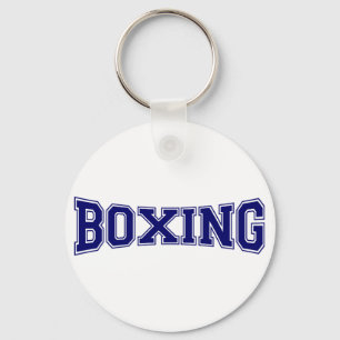 Boxing University Style Key Ring