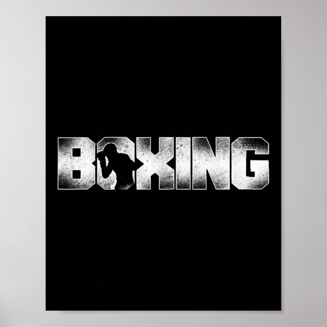 Boxing Vintage Boxing  Poster (Front)
