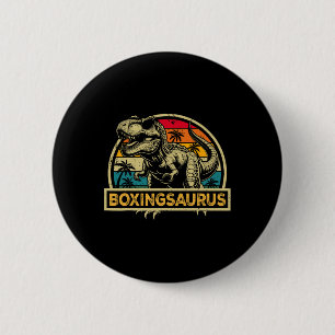 Boxingsaurus T Rex Dinosaur Boxing Saurus Family M 6 Cm Round Badge