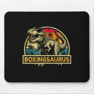 Boxingsaurus T Rex Dinosaur Boxing Saurus Family M Mouse Pad