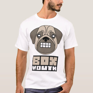 Boxmouth Pug Dog T-Shirt