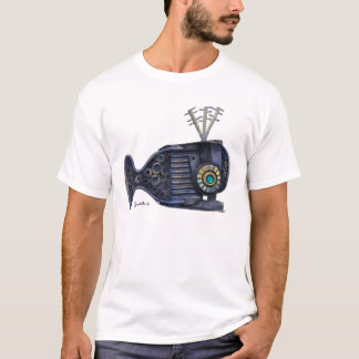 Boxy Blue Whale Clothing T-Shirt