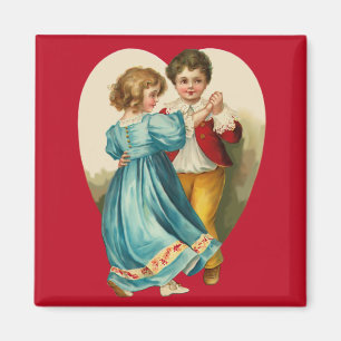 Boy and Girl Dancing Magnet