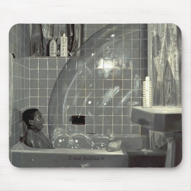 Boy and the Bubble 1990 Mouse Pad (Front)