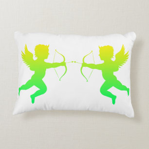 Boy Angels Throw Pillow
