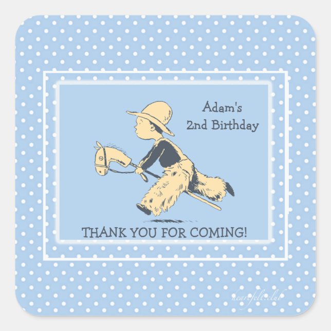 Boy At Play Stickers (Front)