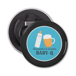 Boy Baby Q Couples Beer Baby Shower Bottle Opener
