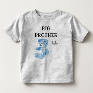 Boy Baby Shower Attire Cute Big Brother 2T - 5-6T Toddler T-Shirt