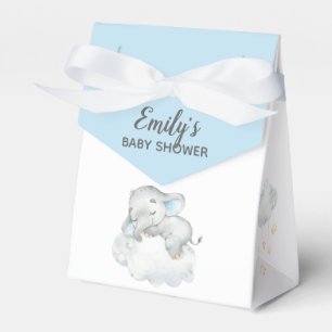 Boy Baby Shower Favours (Sleeping Elephant) Dreamy Favour Box