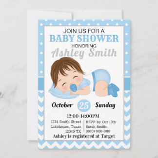 Boy Baby Shower Invitation