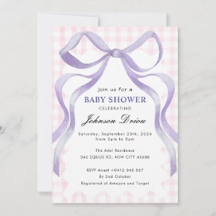 Boy Baby Shower  Invitation