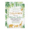 Boy Baby Shower Invitation, Jungle Baby Shower