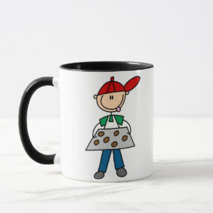 Boy Baking Cookies Mug