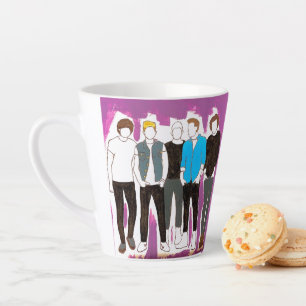 BOY BAND LATTE MUG