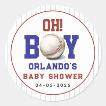 Boy Baseball Baby Shower | Cute Sports Party