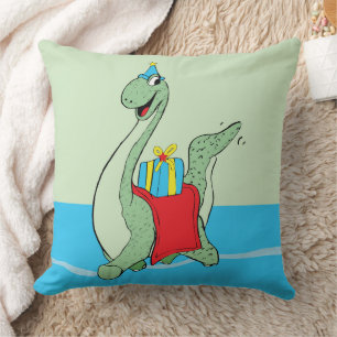 Boy, Birthday Dinosaur Cushion