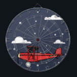 Boy Birthday Gift, Boys Room Decor, Red Aeroplane Dartboard<br><div class="desc">Boy Birthday Gift Boys Room Decor Red Aeroplane Dart board.  Personalise it with a name.</div>