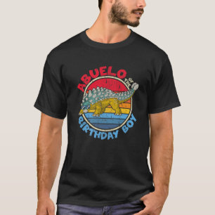 Boy Birthday I Abuelo I Ankylosaurus I Family Matc T-Shirt
