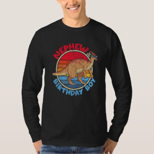 Boy Birthday I Nephew I Parasaurolophus I Family M T-Shirt