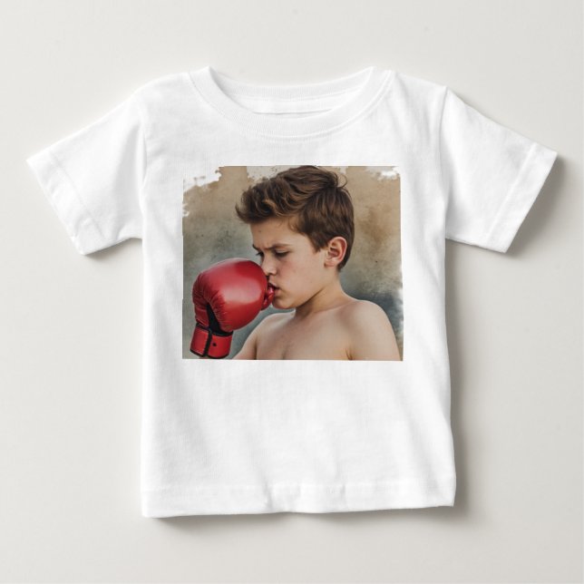 boy boxer baby T-Shirt (Front)