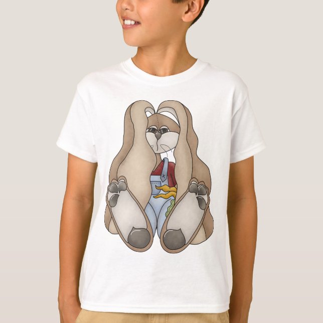 Boy Bunny Rabbit T-Shirt (Front)