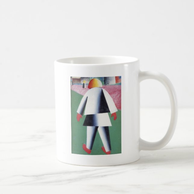 Boy by Kazimir Malevich Coffee Mug (Right)