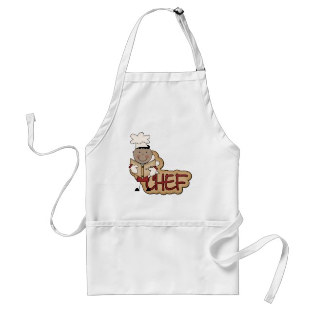 Boy Chef - African American Tshirts and Gifts Standard Apron (Front)