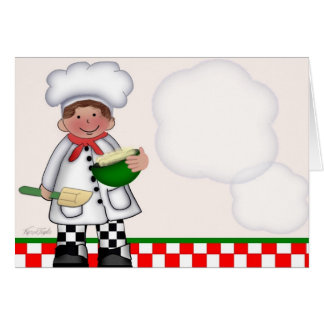 Boy Chef Card
