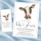 Boy Cow Farm Baby Shower Invitations