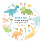 Boy Dinosaur Birthday Party Favour