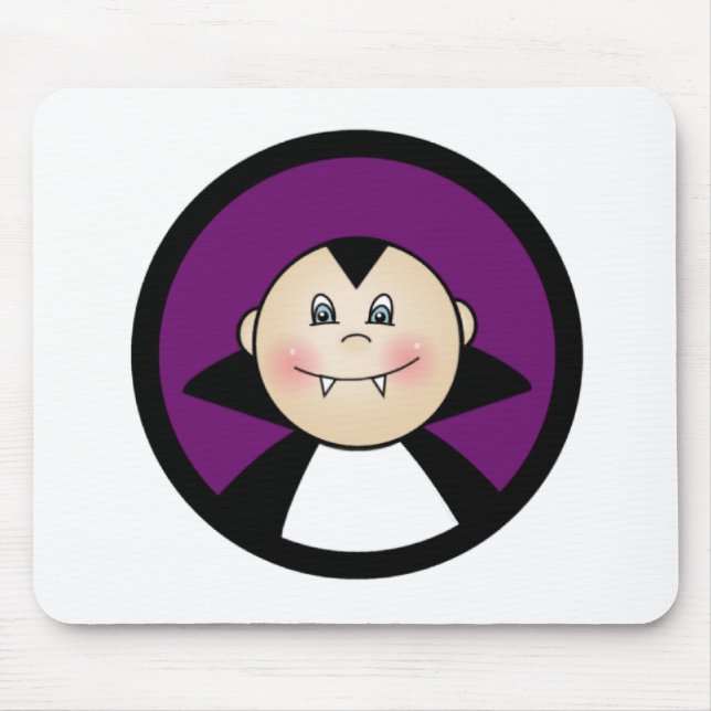 Boy Dracula Mouse Pad (Front)