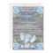 Boy Elephant Baby Shower Invitation