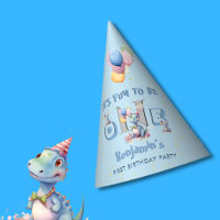 Boy First Birthday Fun One Dinosaur 1st Birthday 