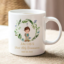 Boy First Holy Communion Favour Ceramic Mug 11 oz