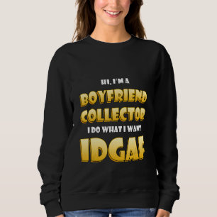 Boy Friend Collector Costume From Girl Friends Sweatshirt