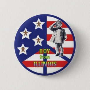 Boy from Illinois Button