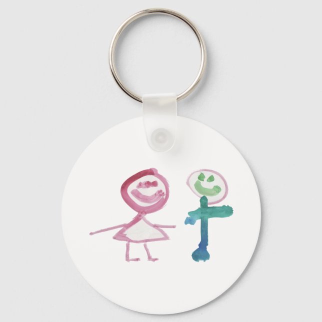 Boy & Girl Key Ring (Front)