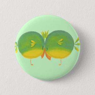 Boy & Girl Love Brids 6 Cm Round Badge