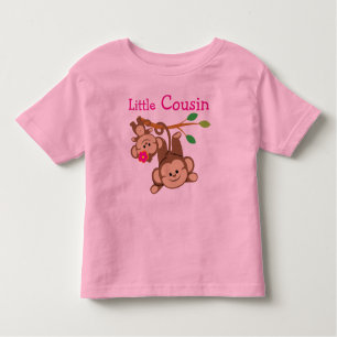 Boy, Girl Monkeys Little Cousin Toddler T-Shirt