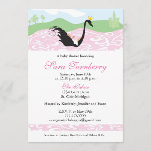 Boy Girl Shower Invitation - Little Princess