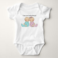 Boy Girl Twins Infant Creeper