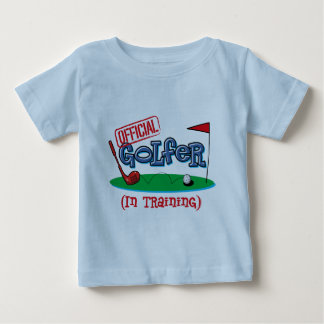 Boy Golfer In Training Baby T-Shirt
