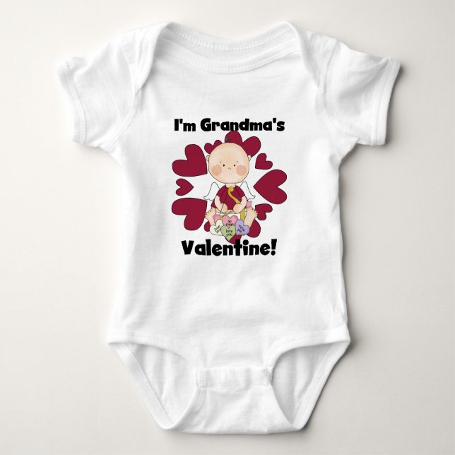 Boy Grandma's Valentine Tshirts and Gifts (Front)