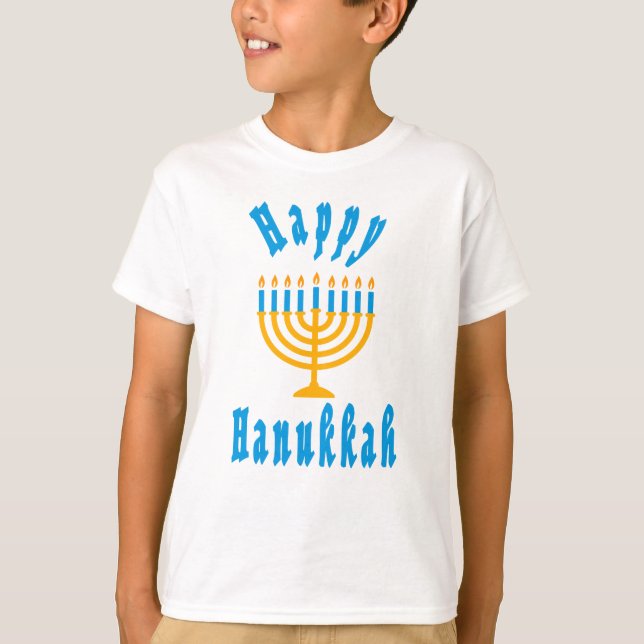 Boy Hanukkah T-shirt (Front)