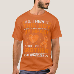 Boy Have A Piece Of My Heart Calls Me Bro ADHD Awa T-Shirt