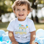 Boy Ice Cream Two Sweet 2nd Birthday Party Outfit Baby T-Shirt<br><div class="desc">Boy Ice Cream Two Sweet 2nd Birthday Party Outfit Baby T-Shirt 
All designs are © PIXEL PERFECTION PARTY LTD</div>