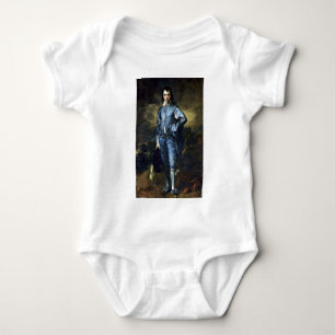Boy In Blue (Portrait Of Jonathan Buttall) By Gain Baby Bodysuit