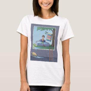 Boy in the kiddie pool T-Shirt